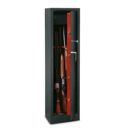 Armoire à fusils à clé TCH/5, capacité 5 fusils - TECHNOSAFE