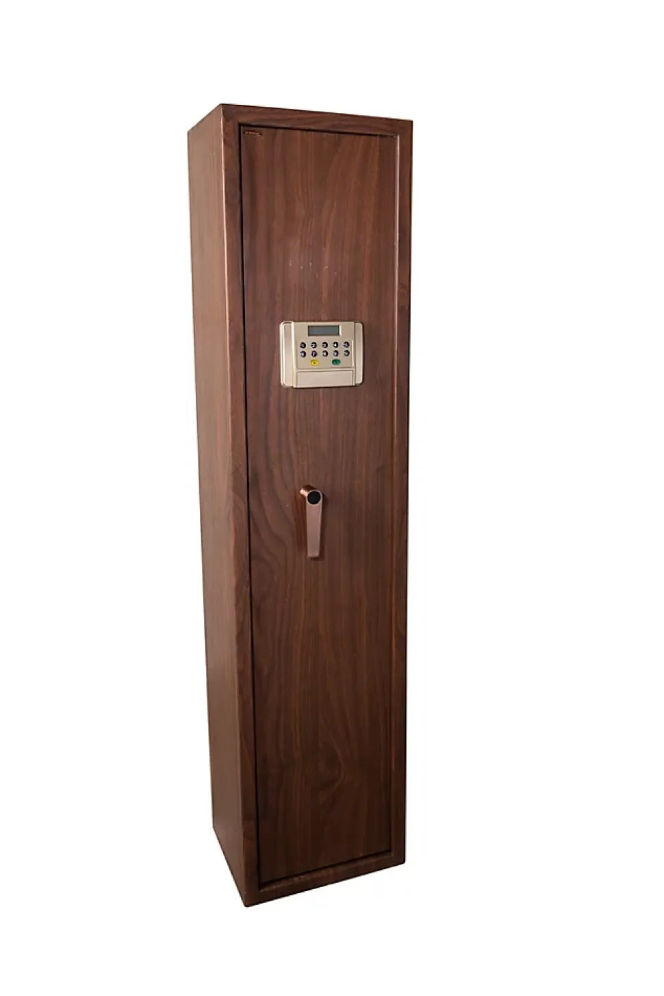 Armoire à fusils à code aspect bois TLE/5, capacité 5 fusils - TECHNOSAFE