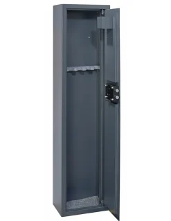 Armoire à fusils Brissac, fermeture par clé, 2 pênes, capacité de 5 fusils - THIRARD