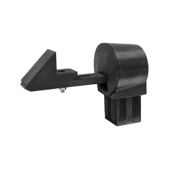 Arrématic, Arrêt Automatique, Composite, Noir, Tête, Composite, pour Portail Battant, Ep. 28 à 86 mm