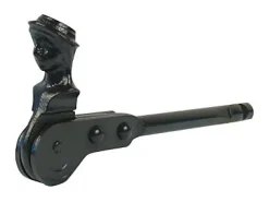 Arrêt tête de bergère Afbat acier noir l.140 mm