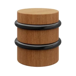 Arrête de porte Smith & Locke en bois mat