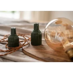 ARTY - Douille E27 Porcelaine Verte