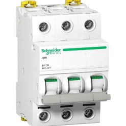 A9s65391 Interrupteur Sectionneur Triphasé 3p 100a Non Auxiliarisable - 415v - Schneider