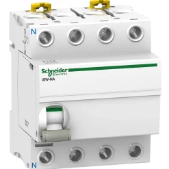 A9s70763 Schneider - Interrupteur Sectionneur Triphasé + Neutre à Déclenchement 3p+n 63a - Acti9 Isw Na