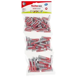 Assortiment de chevilles Duopower Fischer 130 pièces
