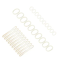 Assortiments de 30 bracelets élastiques