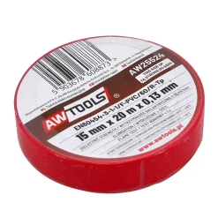 AW Tools - Ruban Rouge (20 m x 19 mm)
