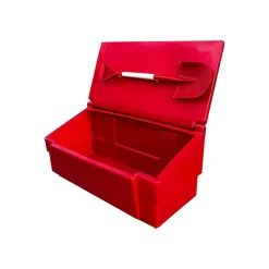 Bac à sable incendie/ à sel de déneigement 100l + pelle