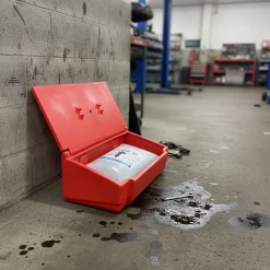 Bac à sable incendie/ à sel de déneigement 50l- lot de 10