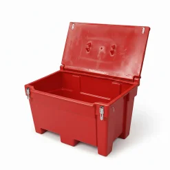 Bac à sable incendie/ à sel de déneigement 200l + grenouillères