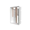 Bac d'encastrement pour GTL en acier blanc ATOLE - 2 Travées 13 modules - H. 779 mm