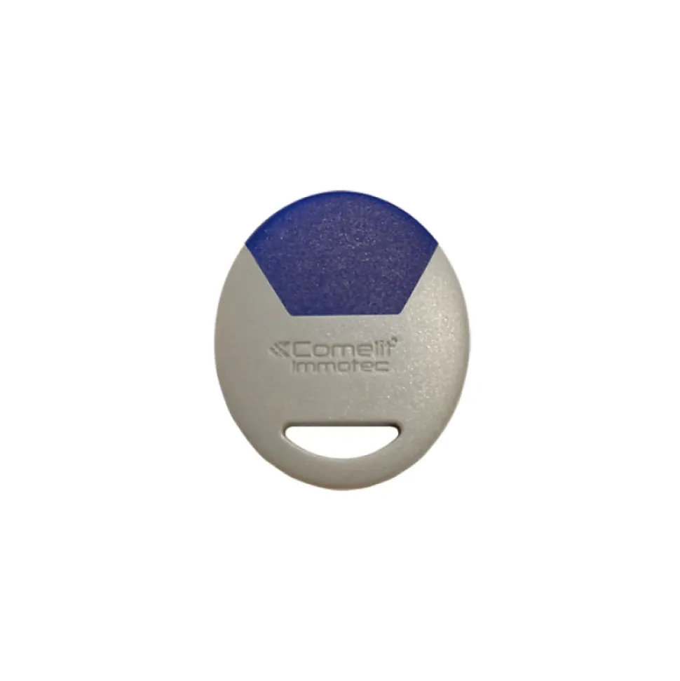 Badge électronique De Proximité Cle Programmable Bleu - Cle-b - Comelit