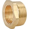 Bague de reduction laiton Mâle 15/21 (1/2") - Femelle 12/17 (3/8"), lot de 2