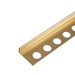 Balneo Barre de pente de sol droite pour receveur 170 cm doré INOX Acier inoxydable