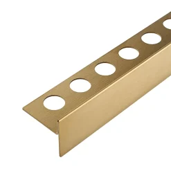 Balneo Barre de pente de sol droite pour receveur 170 cm doré INOX Acier inoxydable