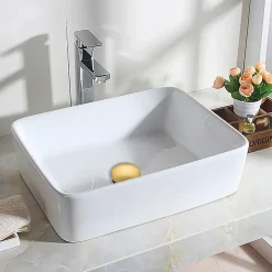 Balneo Bonde clic-clac sans trop-plein, pour lavabo, finition gold, laiton
