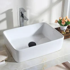 Balneo Bonde clic-clac sans trop-plein, pour lavabo, finition noir, laiton