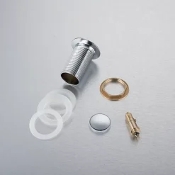 Balneo Bonde clic-clac sans trop-plein, pour lavabo, finition chrome, laiton