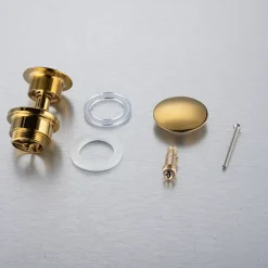 Balneo Bonde clic-clac universelle, pour lavabo, finition gold, laiton