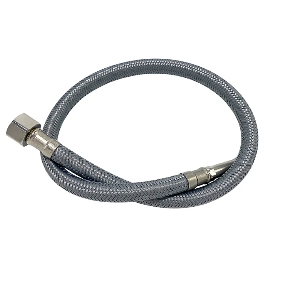 Balneo Flexible de raccordement pour robinet 3/8 x M10 60 cm tuyau PEX gris durable