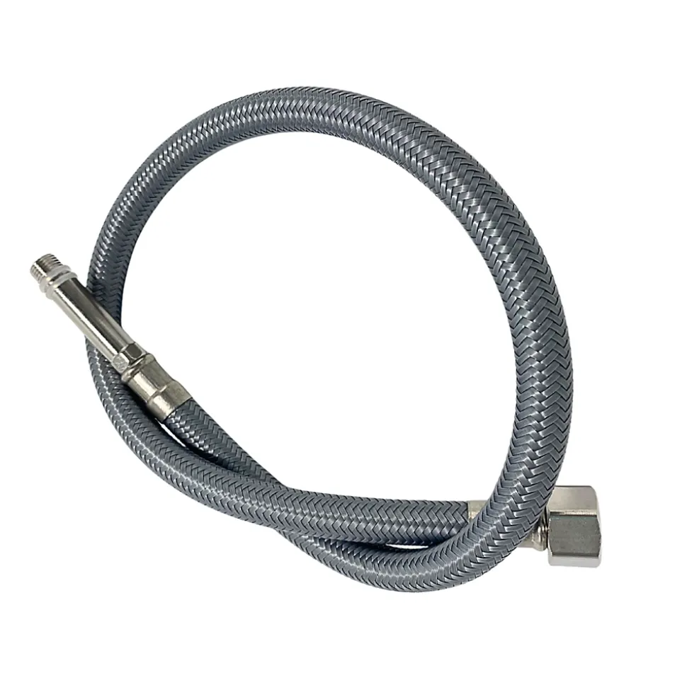 Balneo Flexible de raccordement pour robinet 3/8 x M10 40 cm tuyau PEX gris durable