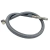 Balneo Flexible de raccordement pour robinet 3/8 x M10 50 cm tuyau PEX gris durable