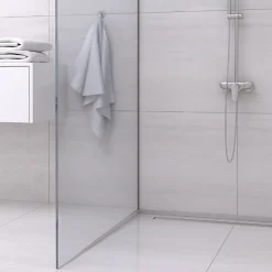 Balneo Profilé murale inclinée à gauche pour douche 120cm, acier inoxydable, finition inox, Pente de 1,5%
