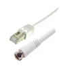 BALUN Actif RJ45 Male / Prise F Male - 2m ERARD - 5481