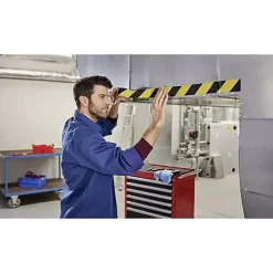 Bande adhésive de marquage tesa Signal Premium 58134-00000-00 rouge et blanc 50 mm x 66 m