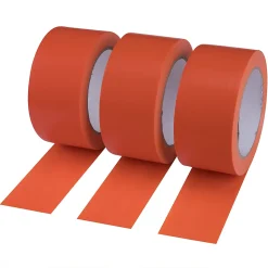Bande de réparation PVC orange, 50 mm x 33 m - 3 pièces