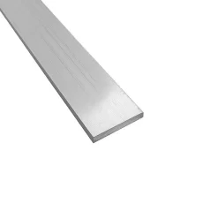 Barre aluminium plate 50mm ep 3 mm, Longueur : 2 metres - Comment Fer