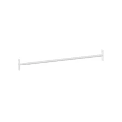 Barreau télescopique de fenêtre, acier blanc, Mottez, L.99 à 188 cm