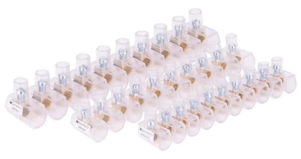 Barrette 5 bornes connexions unipolaires Zenitech