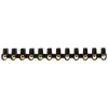 Barrette 12 plots section 16mm² - Noir - Zenitech