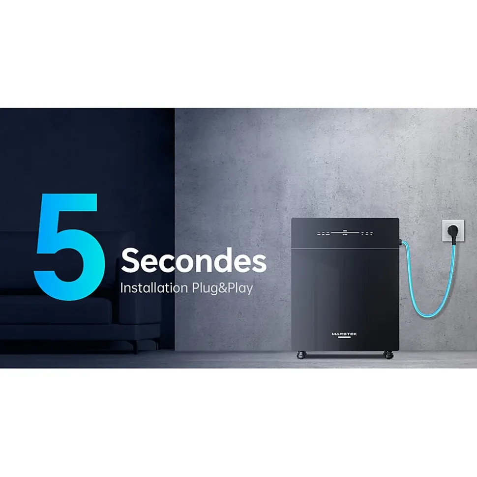 Batterie Lithium Intelligente Marstek Venus E 2.0 - 5,12kWh - Energycube AC couplé