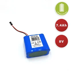 Batterie lithium-lion 7.4V 8Ah ( 8 cellules 18650)