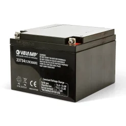 Batterie rechargeable au plomb, connexions Faston, 12V 26Ah