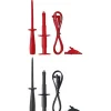 Benning TA 3 Set de cordons de mesure de sécurité 1 m, bananes mâles 4 mm, rouge et noir