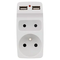 Biplite 2P 6A + 2P+T 16A + USB Zenitech