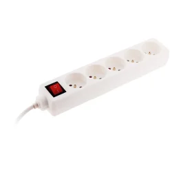 Bloc 5 prises + interrupteur 1m Zenitech