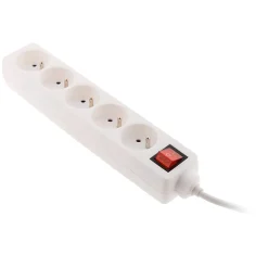 Bloc 5 prises + interrupteur 1m Zenitech