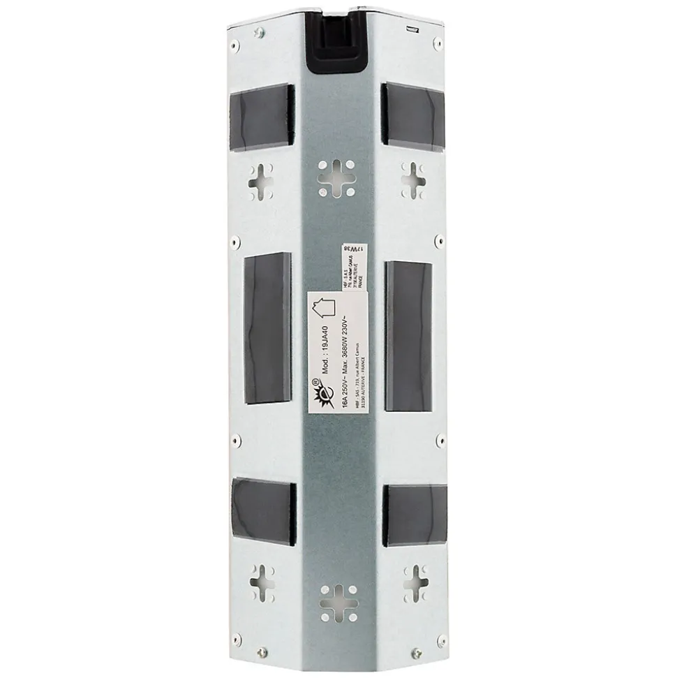 Bloc 4 prises 16A 2P+T à câbler - Gris - Zenitech