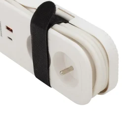 Bloc 2 prises avec terre + 2 USB Jacobsen blanc