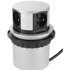 Bloc escamotable 4 prises compact Otio