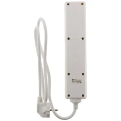 Bloc multiprise 5 prises 2P+T 16A blanc - Zenitech