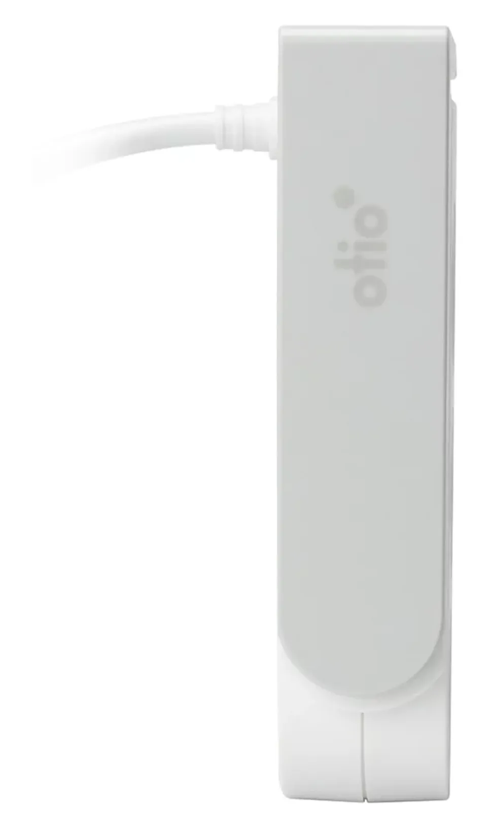 Bloc multiprise Gekko 4 prises blanc - clipsable - Otio