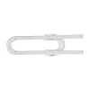 Bloque porte de placard Abus plastique blanc 470g