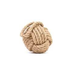 Bloque-porte boule noeud Rei tissu ⌀15x H.32 cm