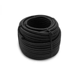 Bobine, rouleau de tendeur élastique - 25 mètres x 6 mm - Noir - Linxor